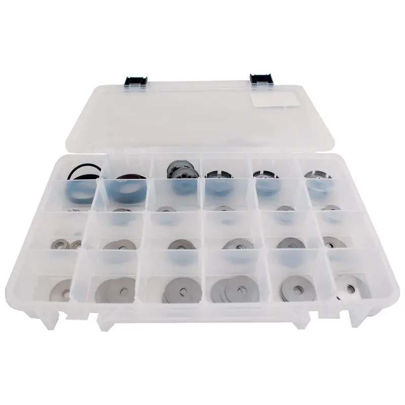 Qa1 7855-114 Valve Disc Kit – 8-Piece Set, 10Mm Id × 33Mm Od × 0.25Mm Thickness 1