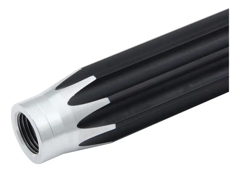 Quickcar Aluminum Scalloped Tube For Racing Applications – 3/4-Inch Diameter, 27-Inch Length 1
