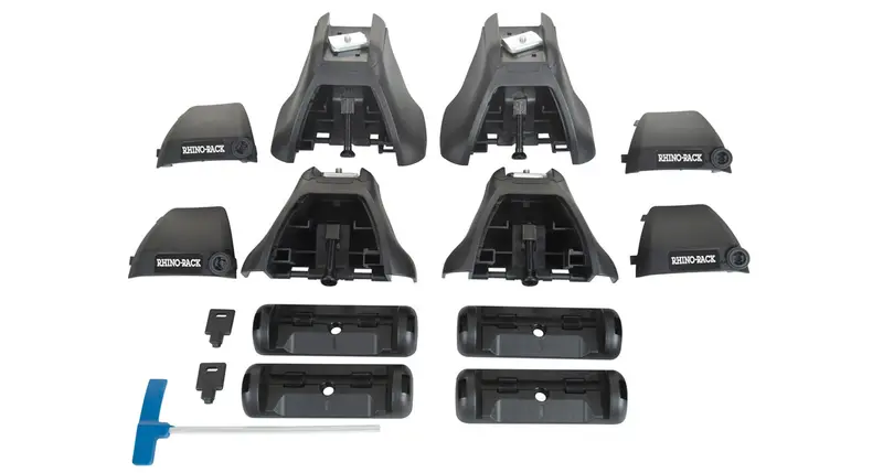 Rhino-Rack Ja0185 2500 Multi-Fit Heavy-Duty Roof Rack System 1