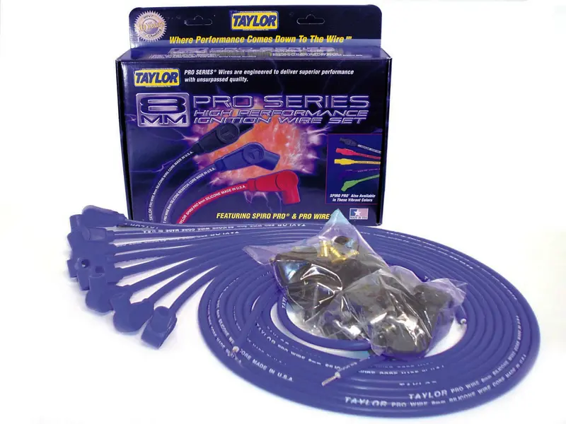 Taylor Cable 70650 8Mm Pro Wire Ignition Wire Set — High-Performance Spark Delivery 1