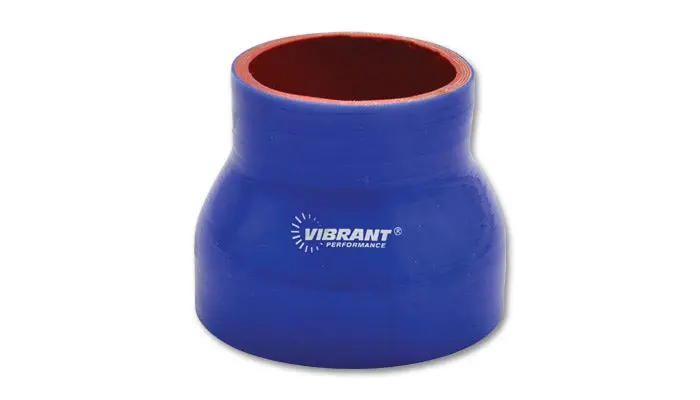 Vibrant Performance 2771B Blue 4-Ply Reducer Coupling — 2.5" X 2.75" X 3" 1