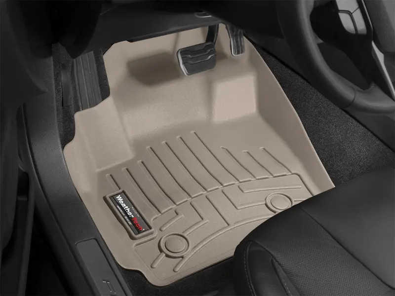 Weathertech 453651 Digitalfit Tan Front Row Floor Liners – Precision-Cut All-Weather Protection 1
