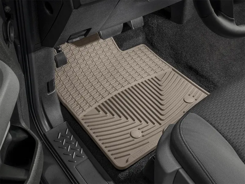 Weathertech W32Tnw50Tnw50Tn All-Weather Floor Mats – Tan, Front/Rear/Third Row Coverage 1