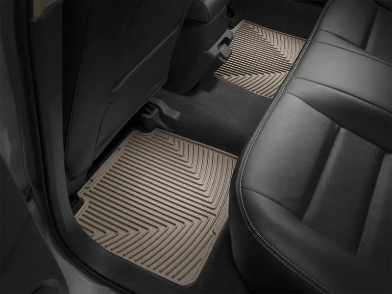 Weathertech W566Tn All-Weather Floor Mats – Tan Rear Set With Custom Contouring 1